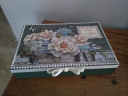 Caixa grande papel decorativo (ex: de 3 estampas)